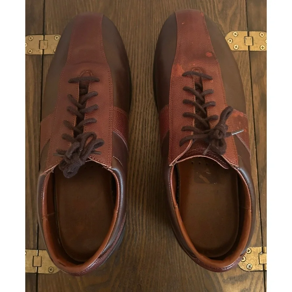 Allen Edmonds Passport Brown Leather Oxford Men's Size 12